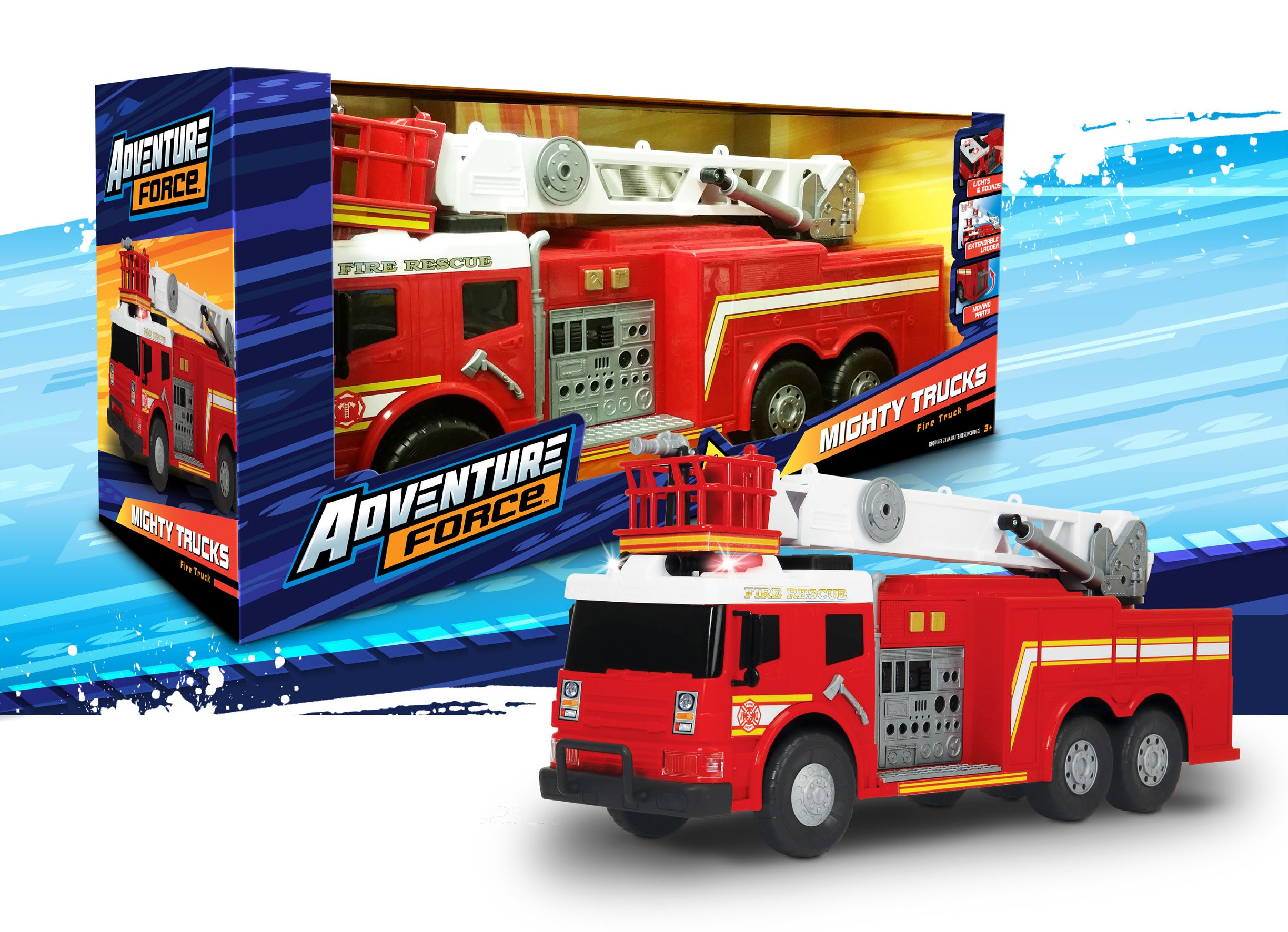 adventure force fire truck