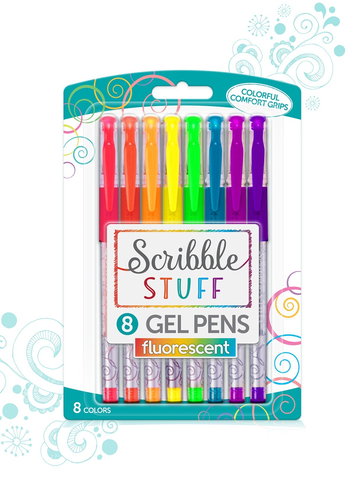 Scribble Stuff branding and package design for Mattel Mega Brands