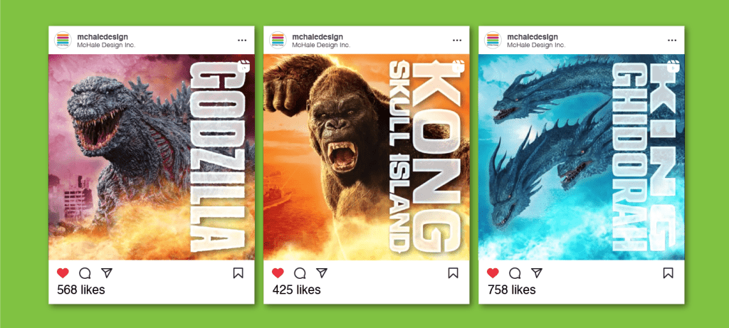 Social media asset design SOCIAL MEDIA ASSETS - McHale Design